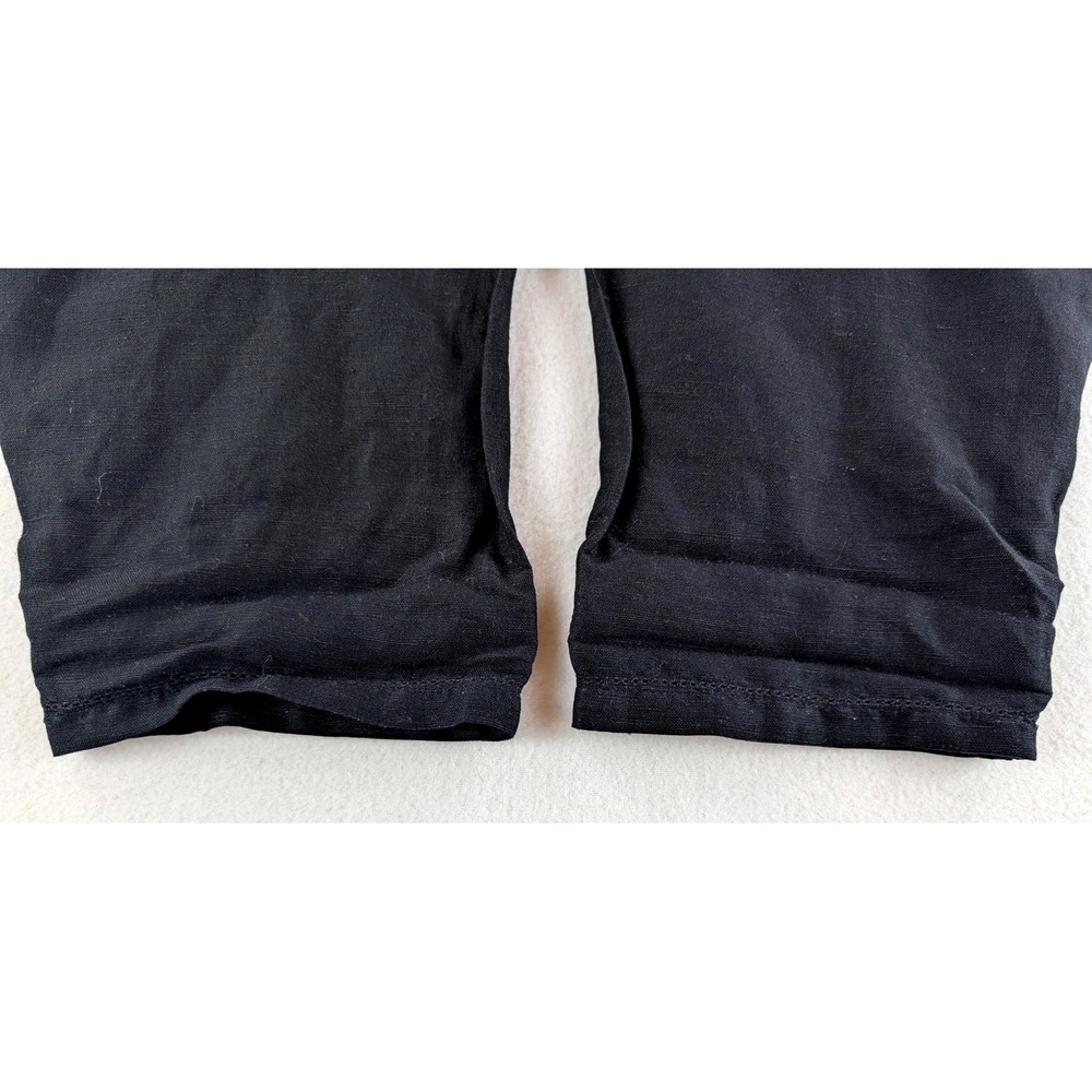 Vintage Style & Co Woman 20W Black Linen Rayon 3/4 Sleeve Shirt Hong Kong - Picture 7 of 7
